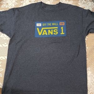 5- mens "vans" shirts